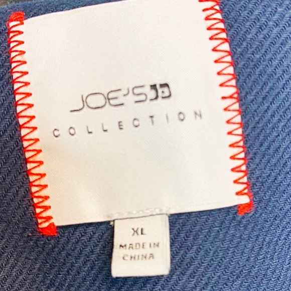 EUC JOE’S JEANS Raglan Twill Bomber Jacket Blue XL - Picture 8 of 8